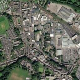 1 Tyne Green Road, Hexham, Northumberland High Resolution Satellite Map