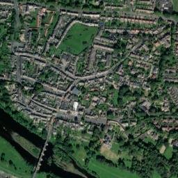 Corbridge map(satellite map)