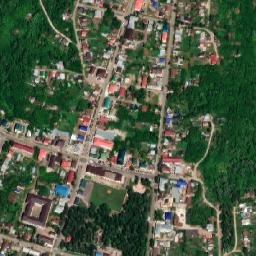Tetyushi map(satellite map)