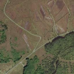 County Donegal map(satellite map)
