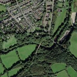 Rowlands Gill map(satellite map)