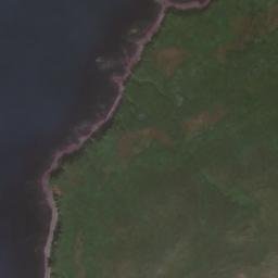 Morzhovoi Alaska High Resolution Satellite Map