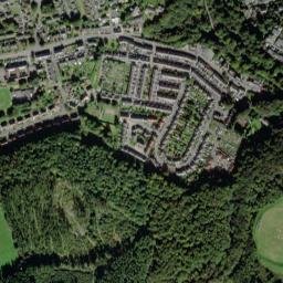 Burnopfield map(satellite map)