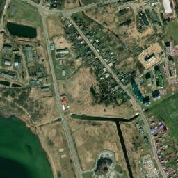 Myadzyel map(satellite map)