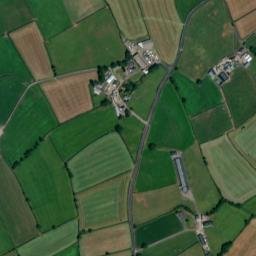 Ahoghill map(satellite map)