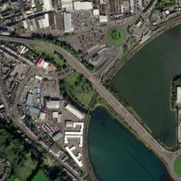 Larne map(satellite map)