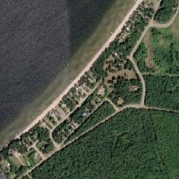 Satellite view of Lac la Biche Mission Beach