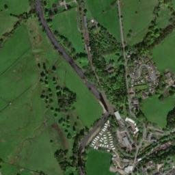 Alston Station, Alston, Cumbria CA9, UK High Resolution Satellite Map
