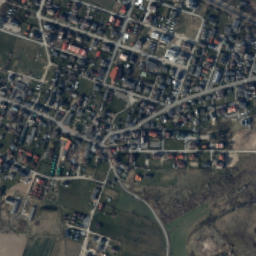 Chłapowo map(satellite map)