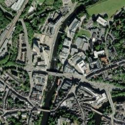 County Durham map(satellite map)