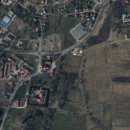 Krokowa map(satellite map)