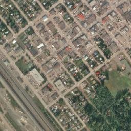 Smithers map(satellite map)
