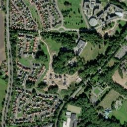 Darlington Road, Durham, County Durham High Resolution Satellite Map