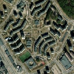 Fabijoniškės map(satellite map)