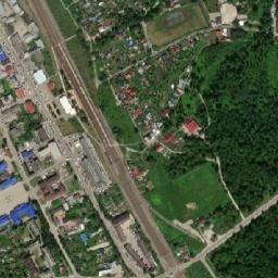 Zaokskiy map(satellite map)
