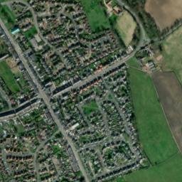 Coxhoe map(satellite map)