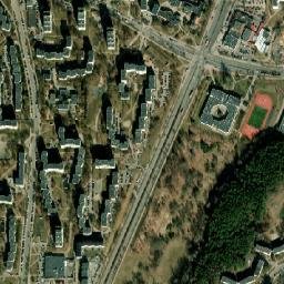 Justiniškės map(satellite map)