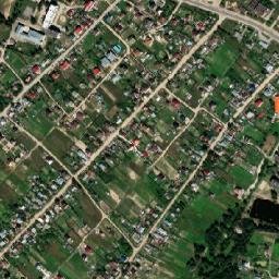 Polyany map(satellite map)