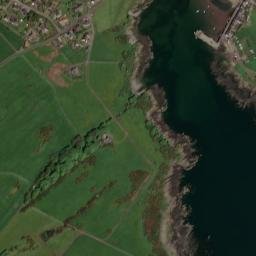 Isle of Whithorn, Dumfries and Galloway DG8 High Resolution Satellite Map