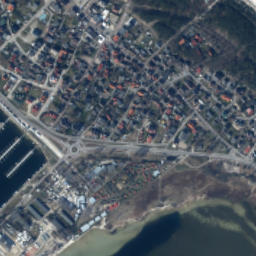 Jastarnia map(satellite map)