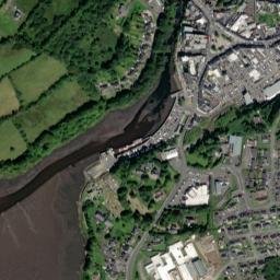 Donegal map(satellite map)