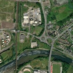 Northside Road, Workington, Cumbria High Resolution Satellite Map