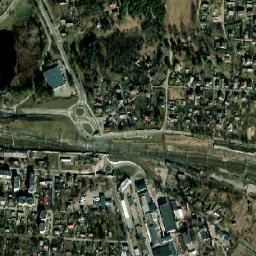 Lentvaris map(satellite map)