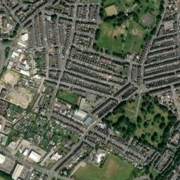 8 Park Lane, Workington, Cumbria CA14, UK High Resolution Satellite Map