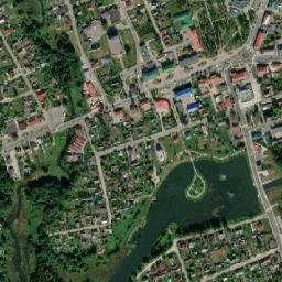 Astravyets map(satellite map)