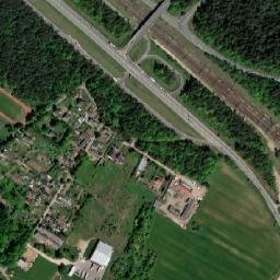 Baltoji Vokė map(satellite map)
