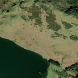 B5289, Lake District National Park, Cockermouth High Resolution Satellite Map