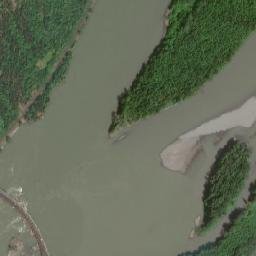 Lakelse Avenue, Terrace, BC, Canada High Resolution Satellite Map