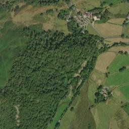 Honister Pass, Lake District National Park High Resolution Satellite Map