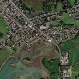 Kircubbin map(satellite map)