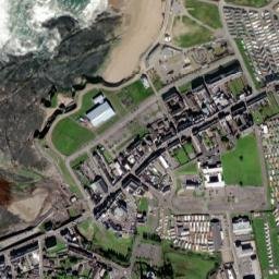 Bundoran map(satellite map)
