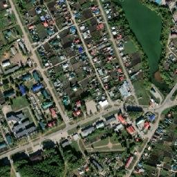 Chelno-Vershiny map(satellite map)