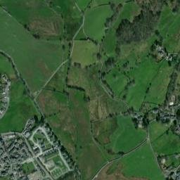 Main Street, Lake District National Park, Ambleside, Cumbria  High Resolution Satellite Map