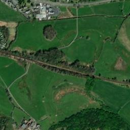 A591, Lake District National Park, Kendal High Resolution Satellite Map