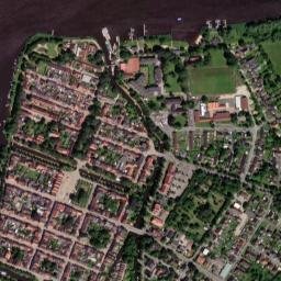 Friedrichstadt map(satellite map)