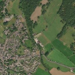 B5285, Lake District National Park, Coniston High Resolution Satellite Map