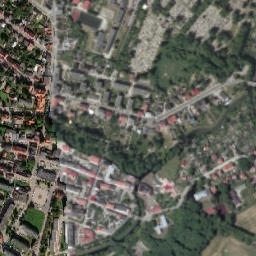 Sławno map(satellite map)