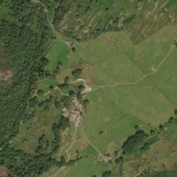 Walna Scar Road, Lake District National Park High Resolution Satellite Map