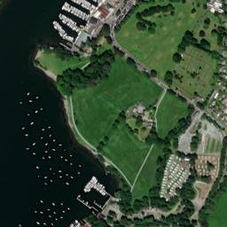 B5285, Lake District National Park, Windermere, Cumbria LA23, High Resolution Satellite Map