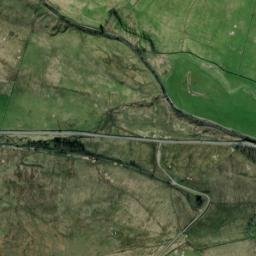 A684, Yorkshire Dales National Park, Sedbergh High Resolution Satellite Map