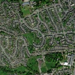 8 Birchwood Close, Kendal, Cumbria LA9, UK High Resolution Satellite Map