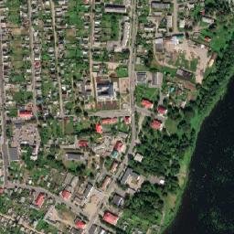 Krupki map(satellite map)