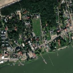 Mielno map(satellite map)