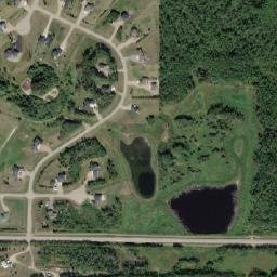Satellite view of Bonnyville Golf & Country Club