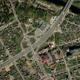 Barysaw map(satellite map)