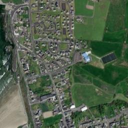 Inishcrone map(satellite map)